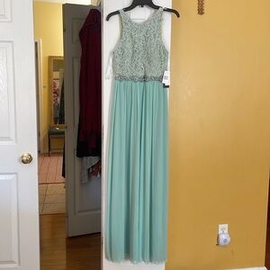 Mint color size 3 dress. Jodi Kristopher.